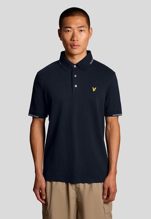 FINE TIPPED  - Poloshirt - dark navy  chalk blue