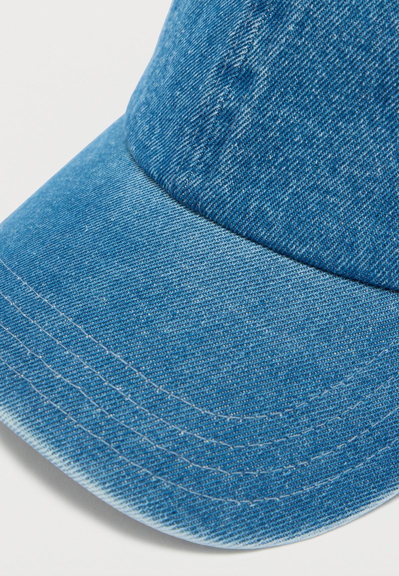 Cappello Da Baseball Unisex In Denim - Stile Casual Vintage, Regolabile, Con Chiusura In Metallo, Protezione Solare, Azzurro - 2