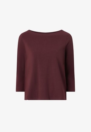 Ellos Collection, COTTON TOP WITH 3/4 SLEEVES - Langærmet T-shirt - bräunliches rot