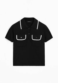 Massimo Dutti Pikeepaita - black