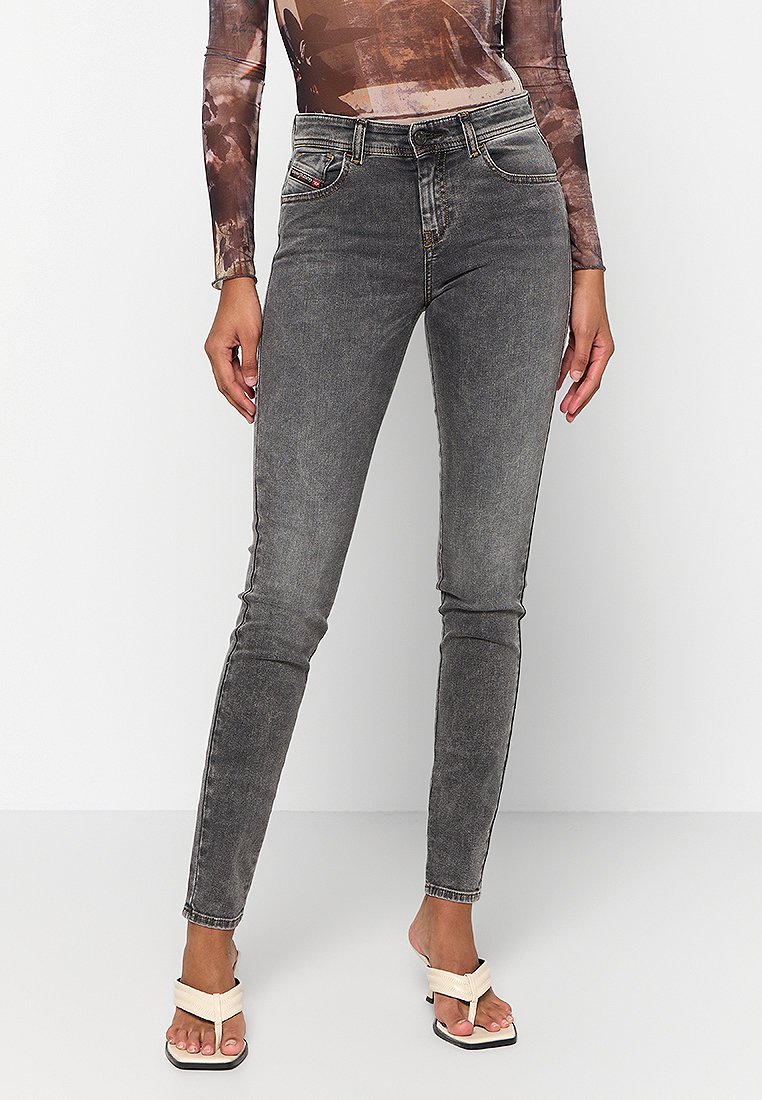 Diesel Jeans Skinny Fit donkergrijs Diesel Jeans Skinny Fit donkergrijs