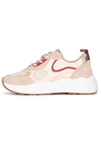 PS POELMAN TRIANGLE  - Sneakers laag - beige with combination