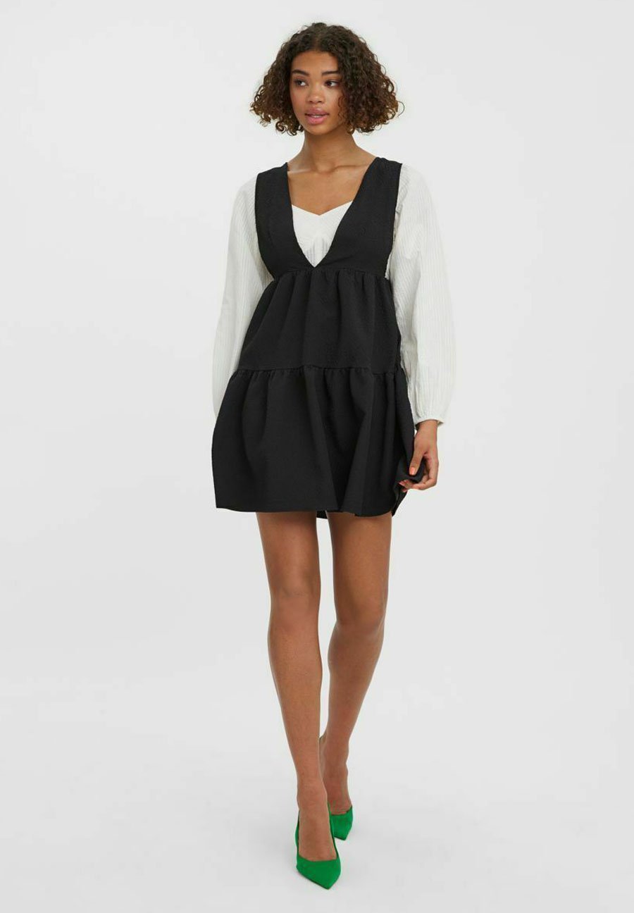 Vero Moda Jurk - black/zwart - Zalando.nl