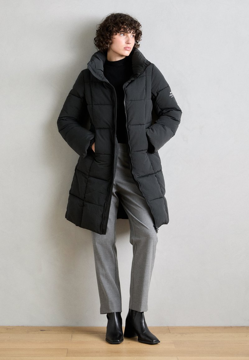 Ecoalf WOMAN - Casaco de inverno - black