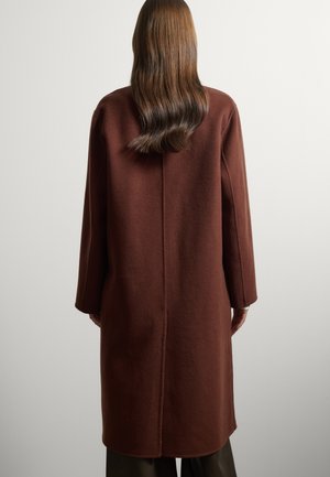 Stefanel, DOUBLE-BREASTED COAT.. - Abrigo clásico - dark brown
