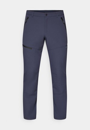 Marine udendørsbukser lavet af et let, strækbart stof. Funktioner inkluderer sidelommer med lynlås og et tapered ben design for øget bevægelighed.