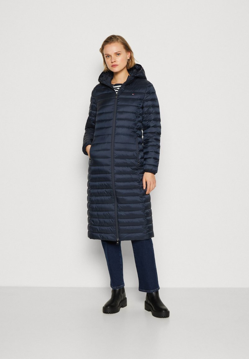 Tommy Hilfiger PADDED GLOBAL STRIPE COAT Winter coat desert sky
