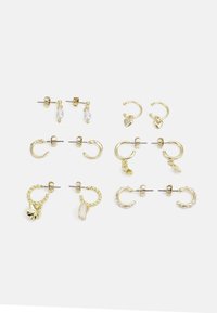 PCMIHI EARRINGS 6 PACK - Orecchini - gold-coloured
