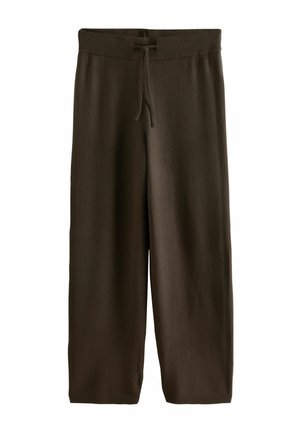 REGULAR FIT - SUPER SOFT JOGGERS - Nohavice - chocolate brown