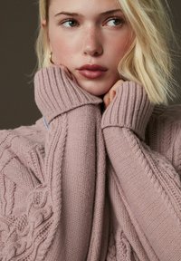 Next TALL FIT - LAYER - Strickpullover - pink blush