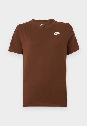 Nike Sportswear, CLUB TEE - Βασικό μπλουζάκι - cacao