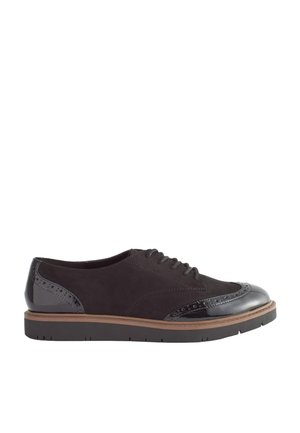 FOREVER COMFORT REGULAR WIDE FIT - Šņorkurpes - black