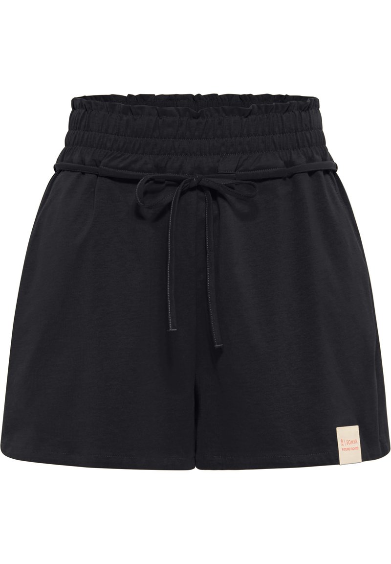Damen Kleider | SOMWR ESSENTIAL SHORTS WITH ADJUSTABLE WAIST Shorts stretch limo black/schwarz - GC22454 Damen Kleider | SOMWR ESSENTIAL SHORTS WITH ADJUSTABLE WAIST Shorts stretch limo black/schwarz - GC22454