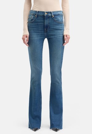 TAILORLESS - Jeans Bootcut - mid blue