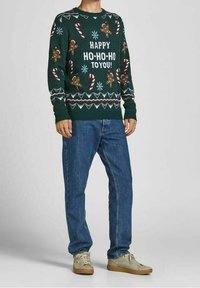 Jack & Jones Strickpullover - evergreen