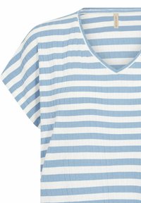 Soyaconcept SC-KAIZA 3 - Print T-shirt - crystal blue combi