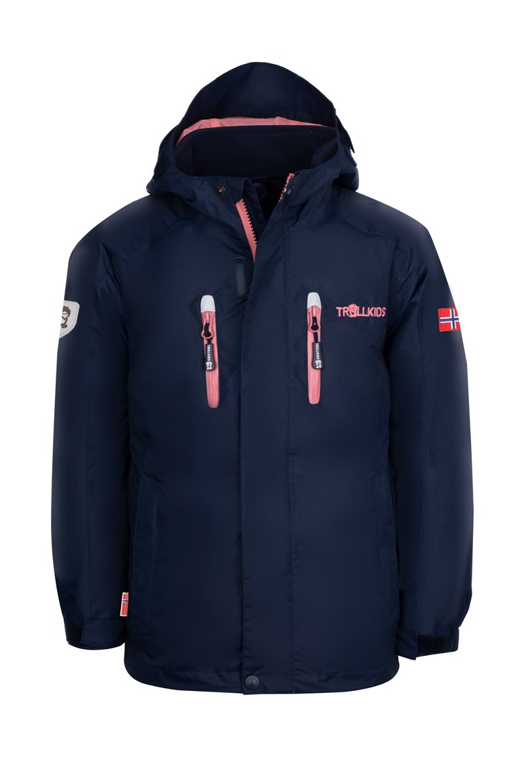 Trollkids Outdoorjas donkerblauw Trollkids Outdoorjas donkerblauw