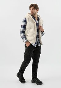 Relaks Šněrovací kotníkové boty - black r