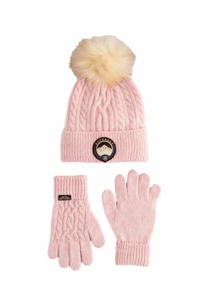 SET - Gloves - pink