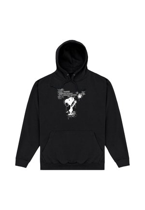 Henry Tiger, SNOOPY GRAFITI PEANUTS SNOOPY URBAN SPRAY PAINT GRAPHIC - Hoodie - jet black