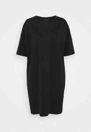 KABELLE - Jersey dress - schwarz