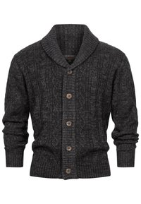 ILTERLY - Chaqueta de punto - black