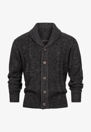INDICODE JEANS, ILTERLY - Cardigan - black