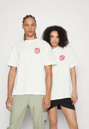 BOX SKETCH UNISEX - Triko s potiskem - white