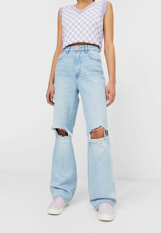 Jeans Straight Leg - light blue