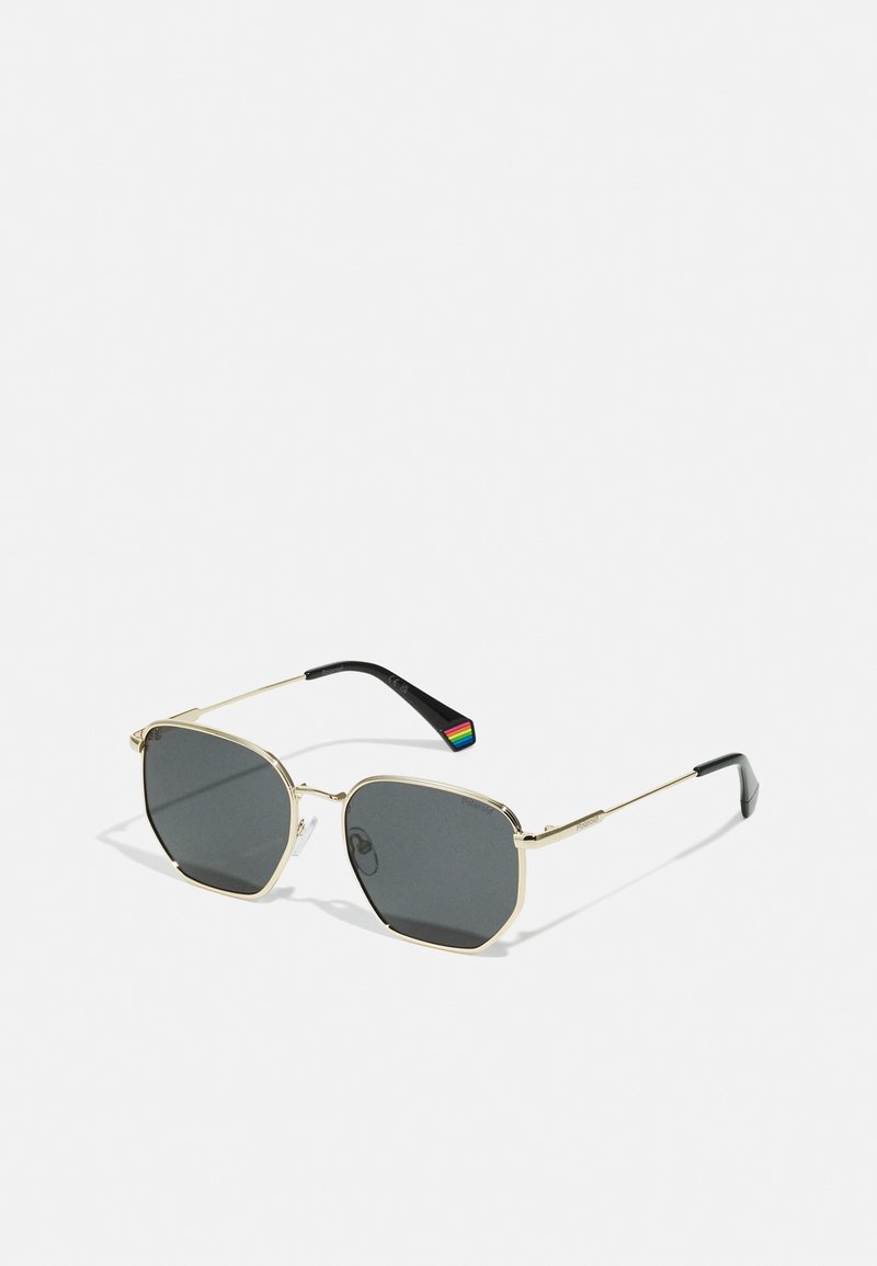 Polaroid - UNISEX - Päikeseprillid - gold-coloured/grey, Suurenda