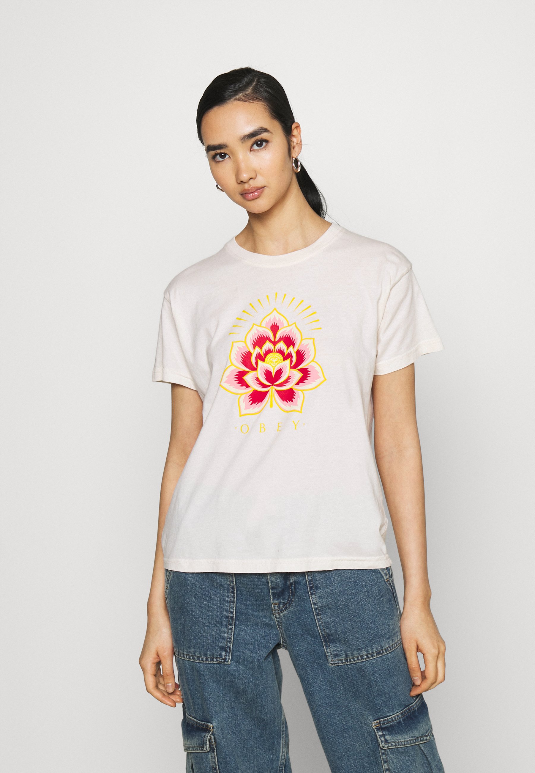 obey lotus shirt