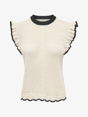 JDY, T-shirts med print - birch