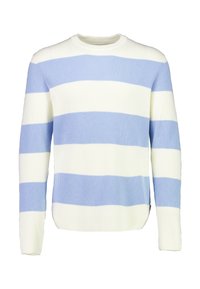 BLOCK STRIPE - Trui - soft blue