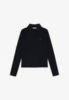 JEORG FITTED - Μπλούζα με μακριά μανίκια - black