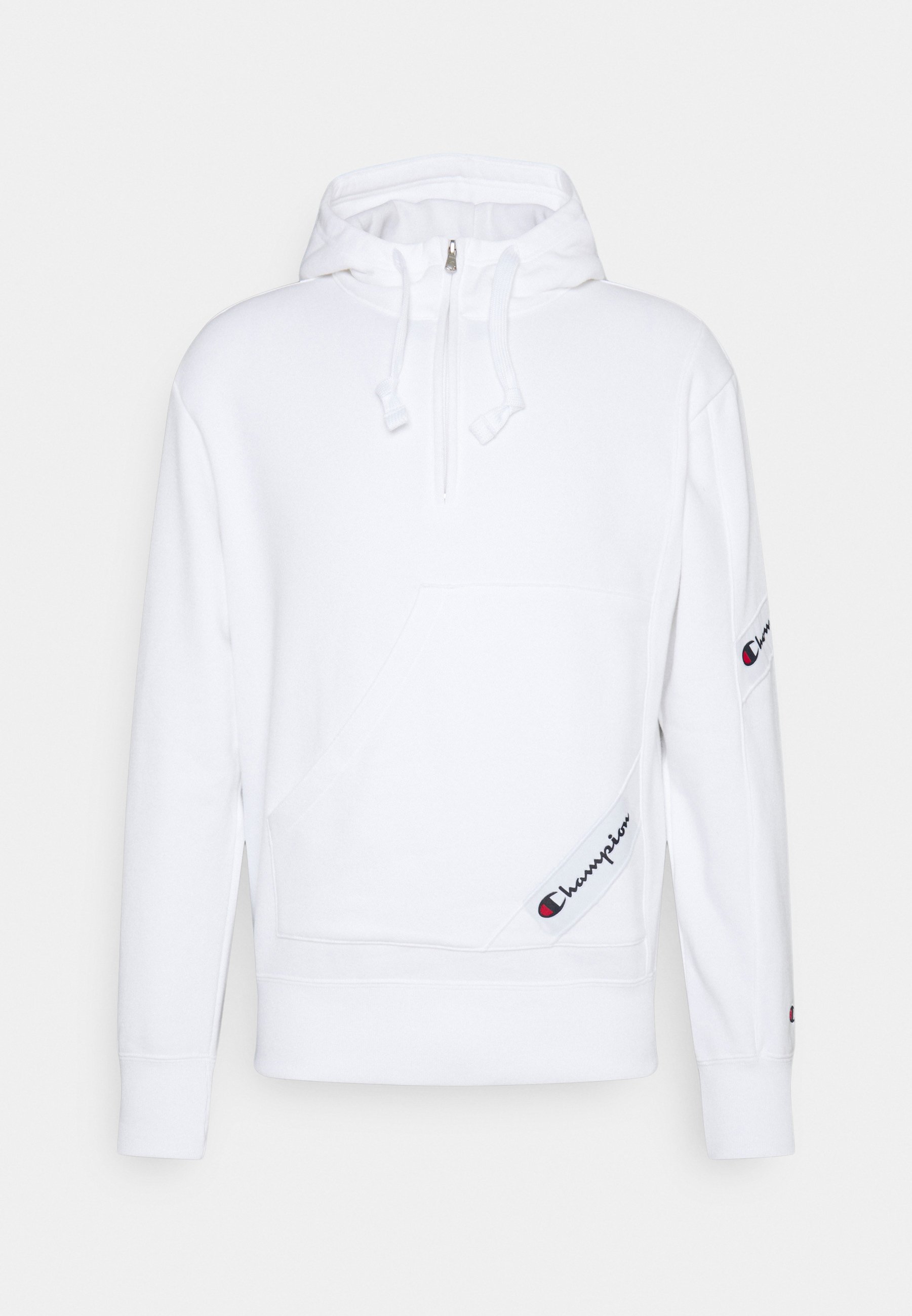 white champion zip up