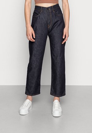 Jeans straight leg - rinsed denim