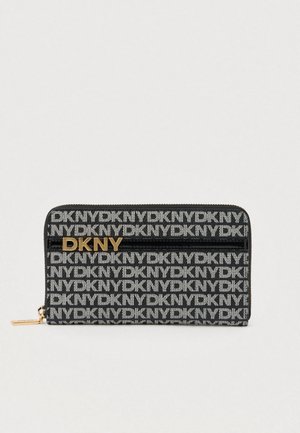 AVRIL ZIP AROUND WALLET - Geldbörse - black