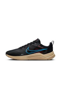 Nike Performance - DOWNSHIFTER 12 - Juoksukenkä/neutraalit - dark smoke grey/laser blue/khaki/bright crimson/black Pienoiskuva 1