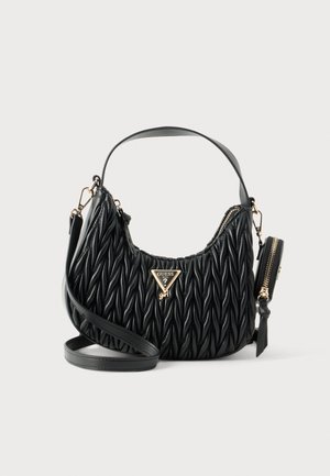 Guess, MINI HOBO BAG UNISEX - Sac à main - jet black