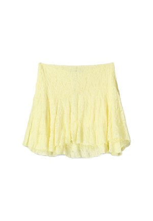 Jupe trapèze - yellow