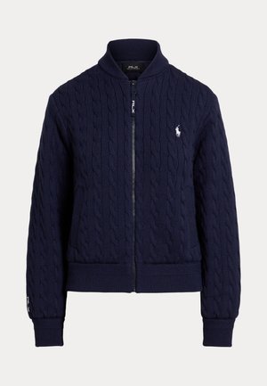 Polo Ralph Lauren, HYBRID CABLE-KNIT JACKET - Chaqueta de entrenamiento - refined navy