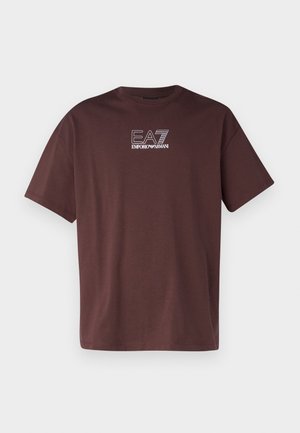 T-shirts print - bordeaux