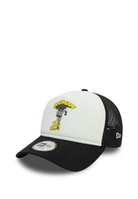 New Era - DC TRUCKER ADJUSTABLE BATMAN - Kepuraitė - schwarz weiß Miniatiūros vaizdas 1