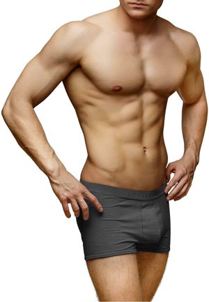 Normani 6 PACK MIT GESCHENK BOX - Boxerbriefs - anthrazit