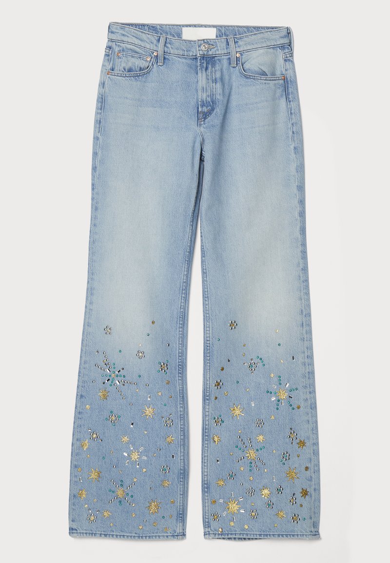 Mother Relaxed fit jeans lichtblauw