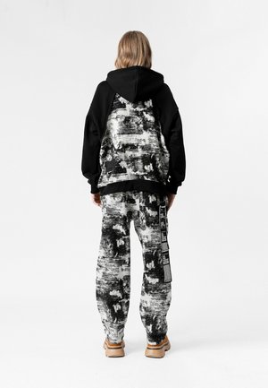 Jersey con capucha - black