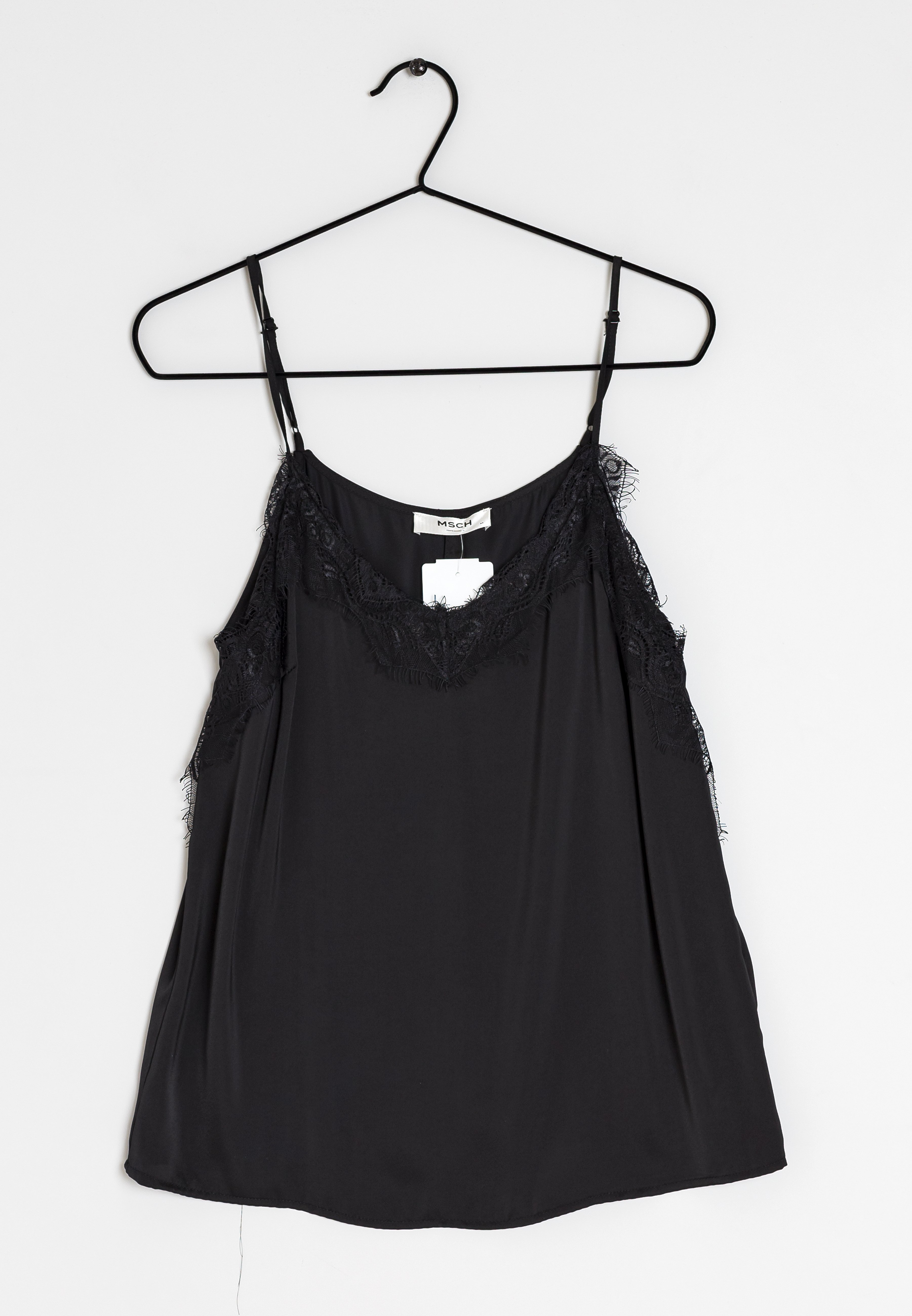 Moss Copenhagen Top - black/zwart - (Pre-owned) - Zalando.nl