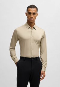 BOSS P-ROAN-KENT - Hemd - light beige five