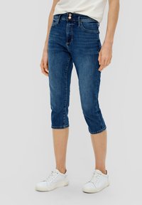 s.Oliver Short en jean - blau