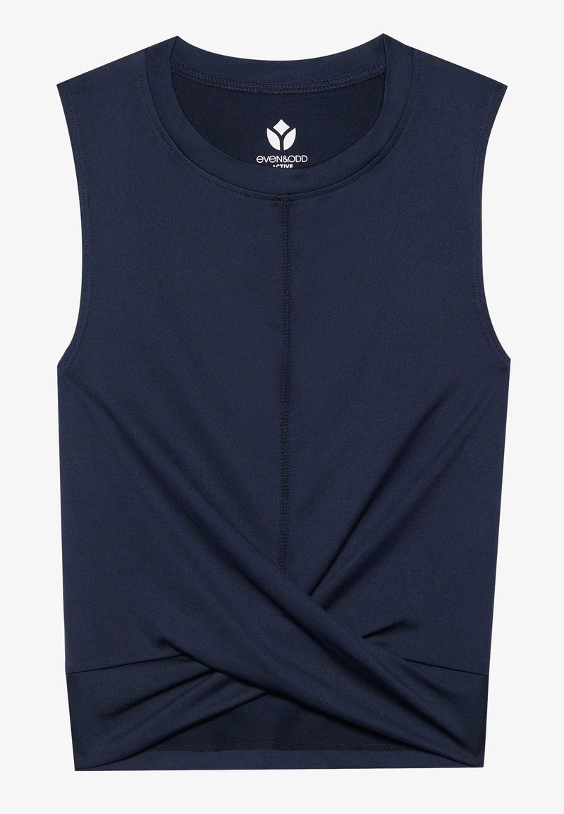 Even&Odd active Top donkerblauw